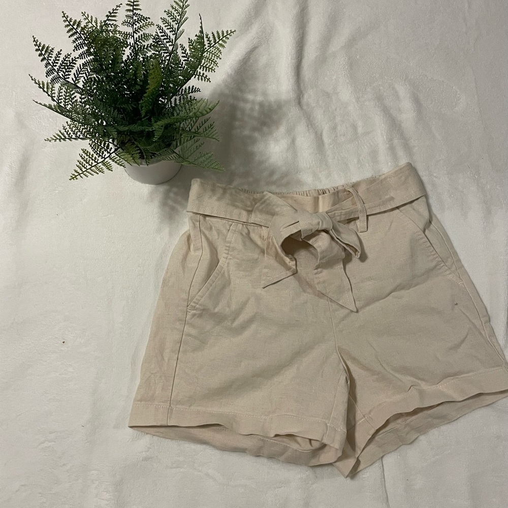JCrew tie shorts
